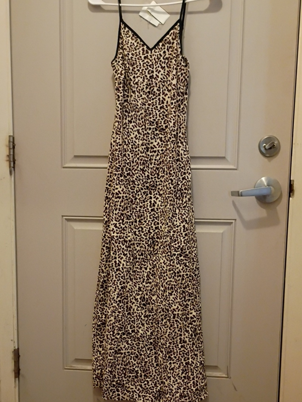 Sincerely Jules Women's Leopard Print Maxi Dress Size Small
